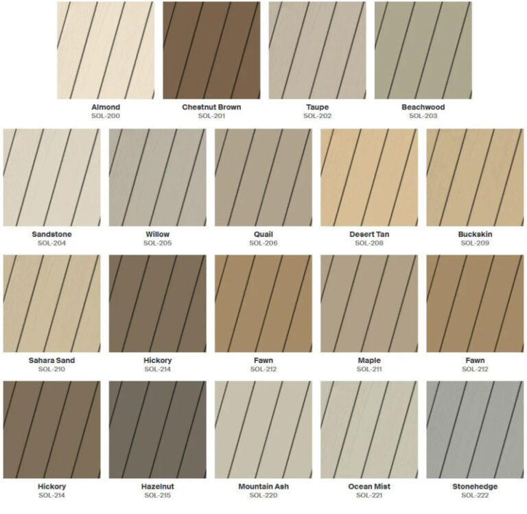 Sherwin Williams Superdeck Solid Stain Color Chart